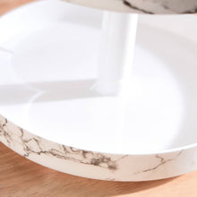 HOMEBOX | Marble 2-Tier Rotating Cosmetic Organiser | 166342038