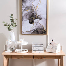 HOMEBOX | Marble 2-Tier Rotating Cosmetic Organiser | 166342038