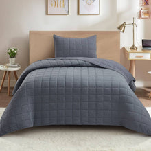 HOMEBOX | Knitnook Cotton Jersey 2-Piece Twin Summer Quilt Comforter Set - 150x220 cm | 166409232