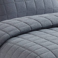 HOMEBOX | Knitnook Cotton Jersey 3-Piece King Summer Quilt Comforter Set - 220x240 cm | 166409233