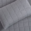 HOMEBOX | Knitnook Cotton Jersey 3-Piece King Summer Quilt Comforter Set - 220x240 cm | 166409233