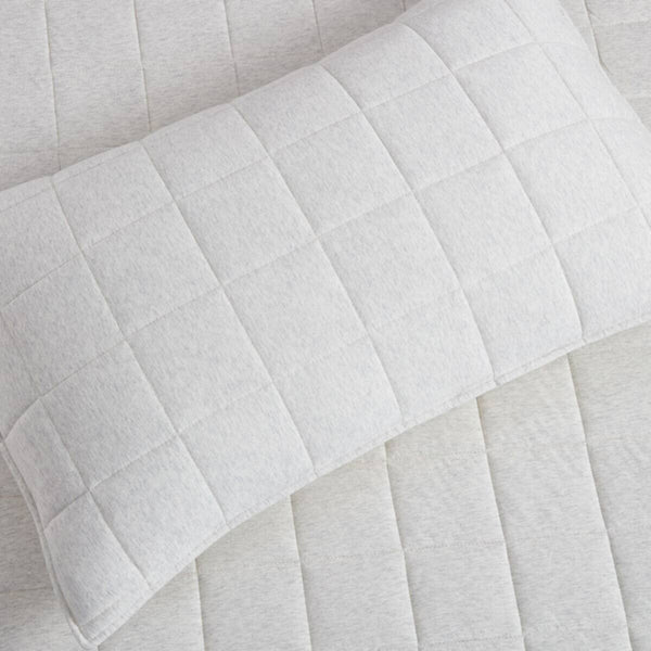 HOMEBOX | Knitnook Cotton Jersey 2-Piece Twin Summer Quilt Comforter Set - 150x220 cm | 166409234