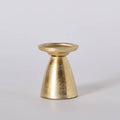 HOMEBOX | Rick Aluminium Pillar Candleholder - 8x8x9 cm | 166449236