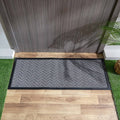 HOMEBOX | Chevron Anti-Skid Polypropylene Doormat - 45x120 cm | 166497914
