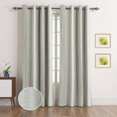 HOMEBOX | Riva Marico 2-Piece Jacquard Blackout Curtain Set - 135x240 cm | 166541834
