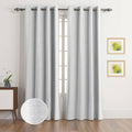 HOMEBOX | Lisbon Anvil 2-Piece Jacquard Extra Long Curtain Set - 140x300 cm | 166570458