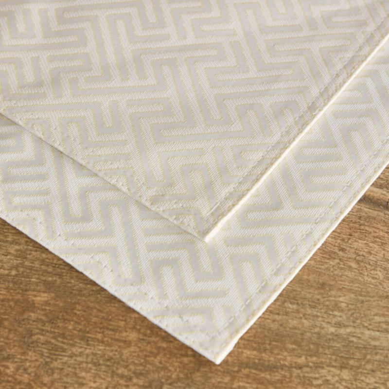 HOMEBOX | Harper Alim 2-Piece Reversible Jacquard Placemat Set - 33x48 cm | 166593355