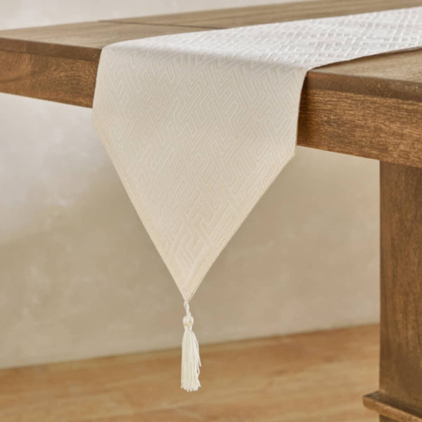 HOMEBOX | Harper Alim Jacquard Table Runner - 33x120 cm | 166593356