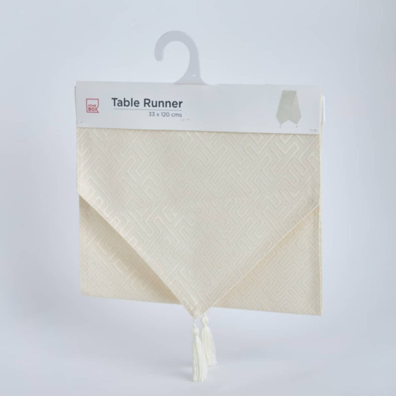 HOMEBOX | Harper Alim Jacquard Table Runner - 33x120 cm | 166593356
