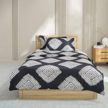 HOMEBOX | Houston Arno 3-Piece Printed Cotton Twin Duvet Quilt Cover Set - 150x220 cm | 166623729