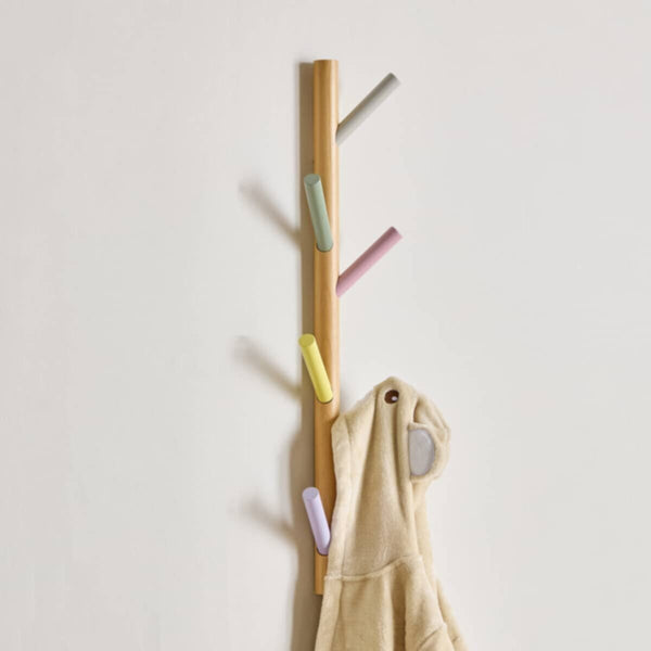 HOMEBOX | Tree Shape Wooden Wall Hook - 14x5.6x60 cm | 166630431