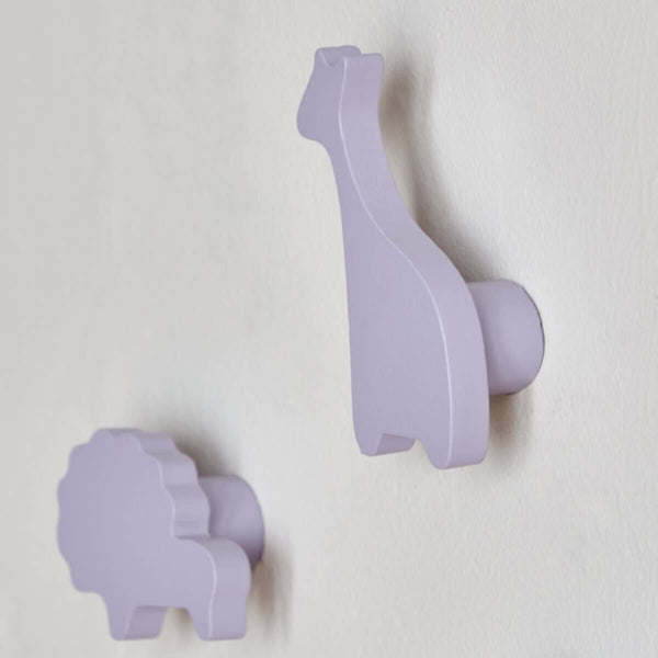 HOMEBOX | Animal Shaped 4-Piece Wooden Wall Hook Set | 166630434