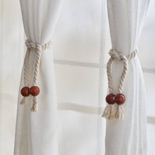 HOMEBOX | Dazzle Aida Wood Curtain Tie Back - Set of 2 | 166641522