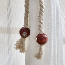 HOMEBOX | Dazzle Aida Wood Curtain Tie Back - Set of 2 | 166641522