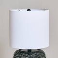 HOMEBOX | Aron Metal Wire Table Lamp with Fabric Shade - 26x47 cm | 166643581