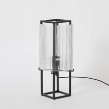 HOMEBOX | Aron Metal Table Lamp with Textured Glass - 16x35 cm | 166643582