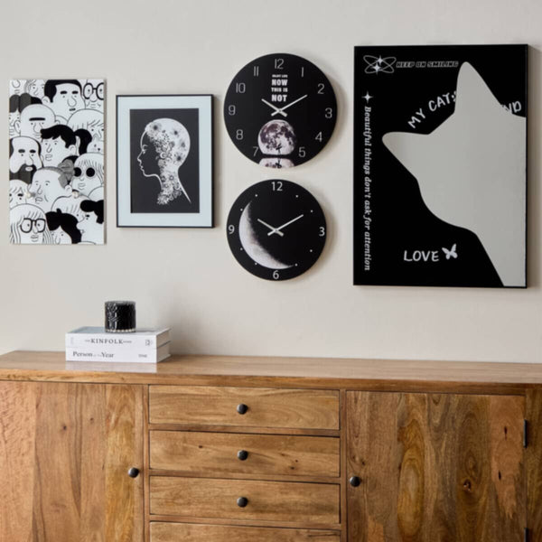 HOMEBOX | Fero Lady Wall Plaque Tinted Glass Frame - 30x2x40 cm | 166692438