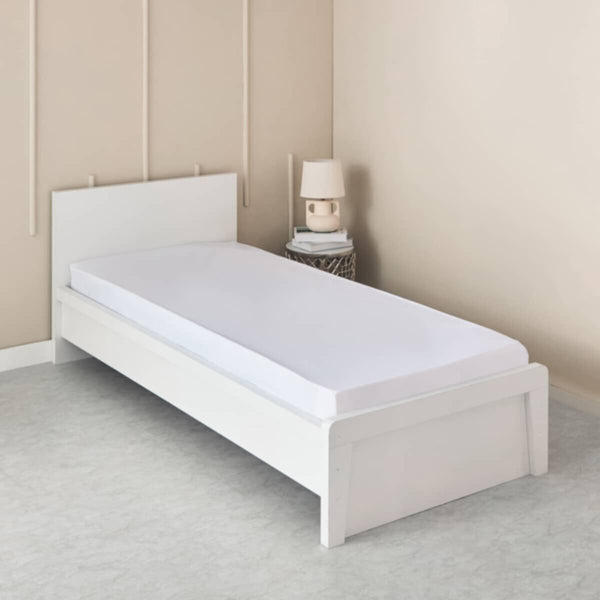 HOMEBOX | Bristol Polycotton Single Fitted Sheet - 90x200+25 cm | 166699693