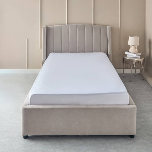 HOMEBOX | Bristol Polycotton Twin Fitted Sheet - 120x200+25 cm | 166699694