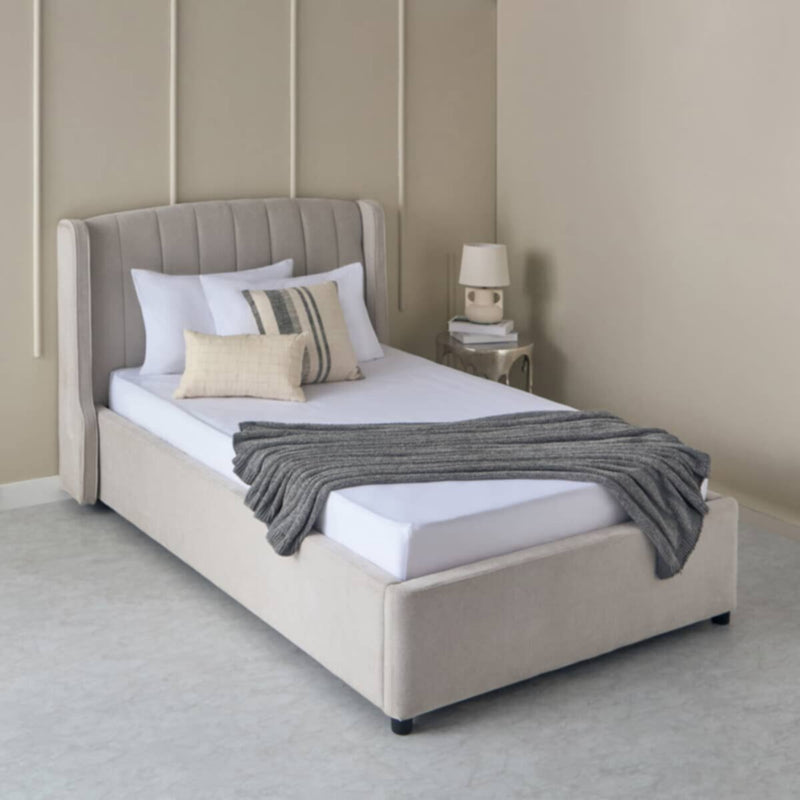 HOMEBOX | Bristol Polycotton Twin Fitted Sheet - 120x200+25 cm | 166699694