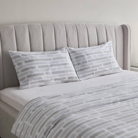 HOMEBOX | Albania Bari 3-Piece Printed Polycotton Queen/King Duvet Cover Set - 220x220 cm | 166699717