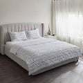 HOMEBOX | Albania Bari 3-Piece Printed Polycotton Queen/King Duvet Cover Set - 220x220 cm | 166699717