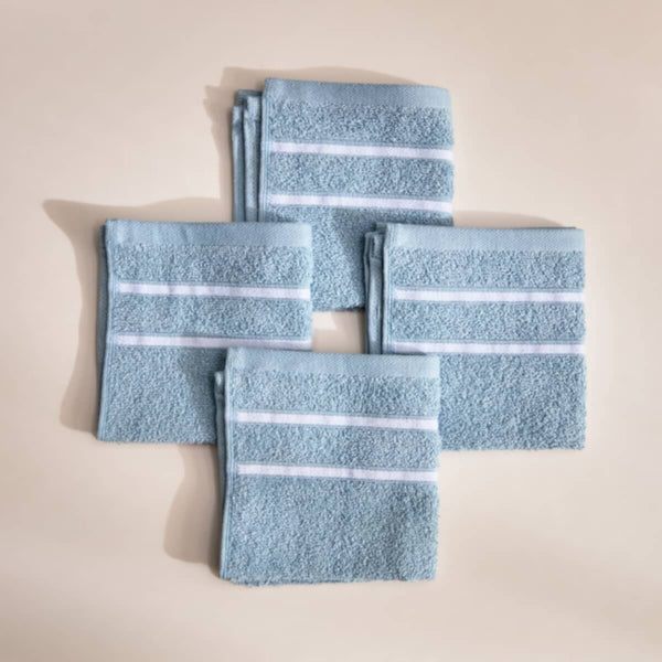 HOMEBOX | Snoopy Kids 4-Piece Carded Face Towel Set - 30x30 cm | 166740294