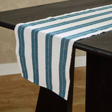 HOMEBOX | Harley Azure Ribbed Table Runner - 33x120 cm | 166749587