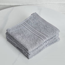 HOMEBOX | Essential Carded 4-Piece Face Towel Set - 30x30 cm | 166762250