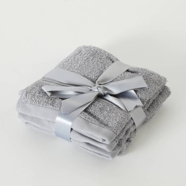 HOMEBOX | Essential Carded 4-Piece Face Towel Set - 30x30 cm | 166762250