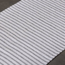 HOMEBOX | Allan Snow Recycled Cotton Dhurrie - 60x180 cm | 166832991