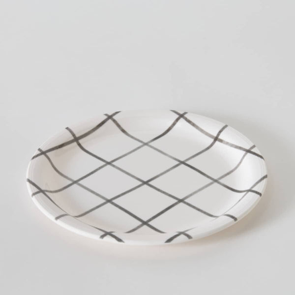 HOMEBOX | Checkered Side Plate - 19 cm | 166837327