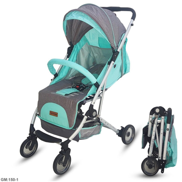 Baby Stroller with Extended Canopy Green | 150 1