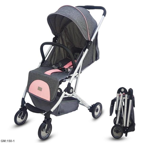Baby Stroller with Extended Canopy Grey | 150 1