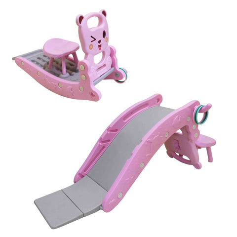 Beautiful 3 in 1 Baby Swing Chair Slide Pink | 356 2
