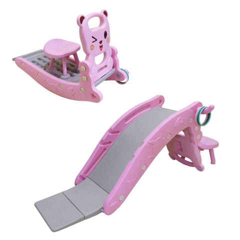 Beautiful 3 in 1 Baby Swing Chair Slide Pink | 356 2