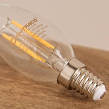 HOMEBOX | Oshtraco 4W E14 Warm White Clear Filament LED Bulb | 167084380
