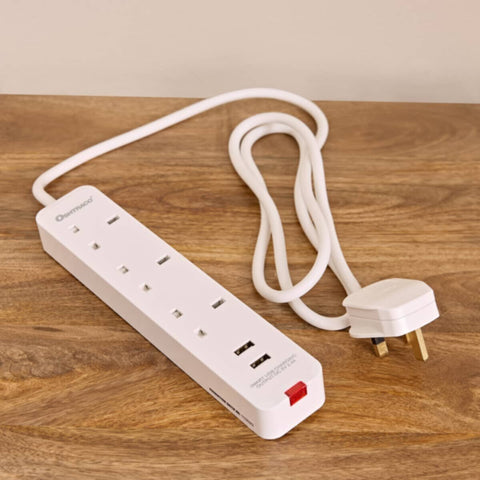 HOMEBOX | Oshtraco 3 Way UK Type Extension Cord - 15 m | 167084383