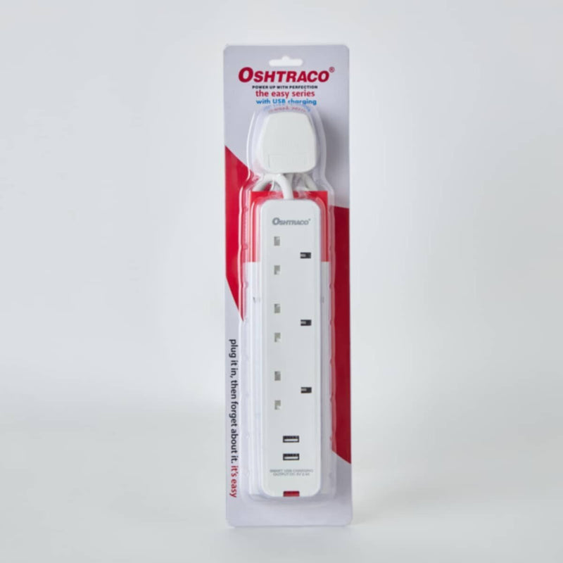 HOMEBOX | Oshtraco 3 Way UK Type Extension Cord - 15 m | 167084383