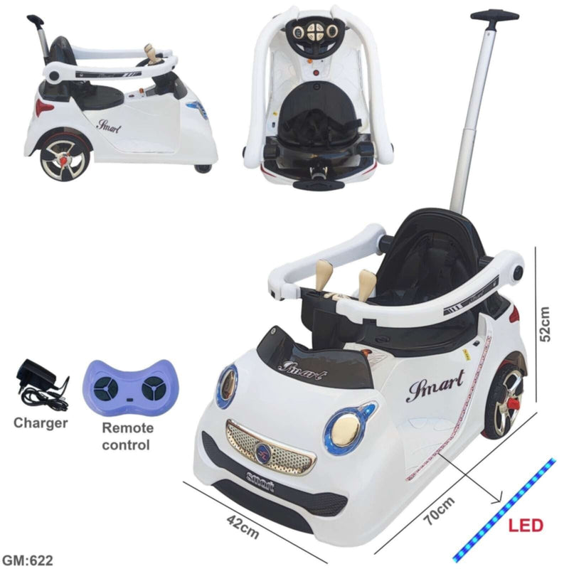 Electric Toy Car for Kids 2-4Yrs White | 622