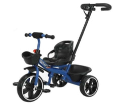 Kids Tricycle with Push Handle Blue 83x47x75cm | 318 2