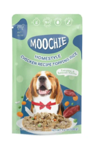 MOOCHIE | Homestyle Chicken & Rice 120G Pouch | 16911