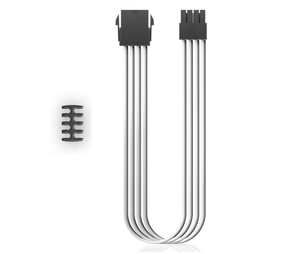 Deepcool EC300-CPU8P-WH Psu Cable Sleeved White | JPO6430