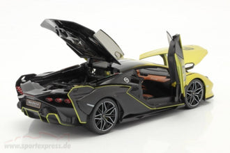 BBURAGO | 18-11100 1:18 - Lamborghini SiÃƒÂ¡n Fkp 37  (Yellow Fade Color) | 47511100