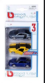 BBURAGO | 18-59030 1/64 Vehicles, 3-Pk. | 47559030