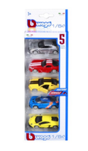 BBURAGO | 18-59031 1/64 Vehicles, 5-Pk. | 47559031