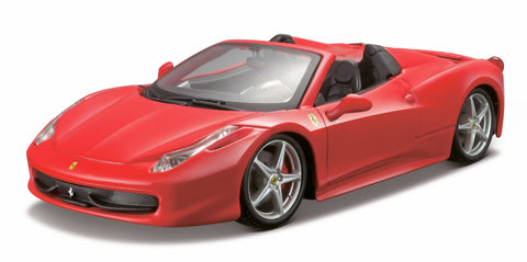 BBURAGO | 18-26017 1/24 Ferrari R & P (W/O Stand) - | 458 Spider | 47526017