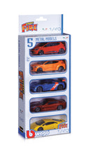 BBURAGO | 1:43 StreetFire 5Pcs Pack | 47530005