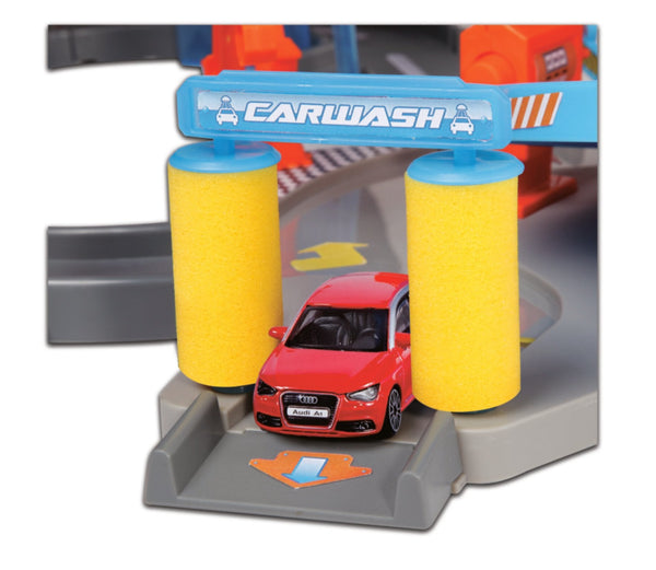 BBURAGO | 18-30031 1:43 Mega Dealer Showroom, Incl. 2 Car | 47530031