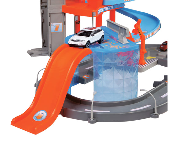 BBURAGO | 18-30031 1:43 Mega Dealer Showroom, Incl. 2 Car | 47530031